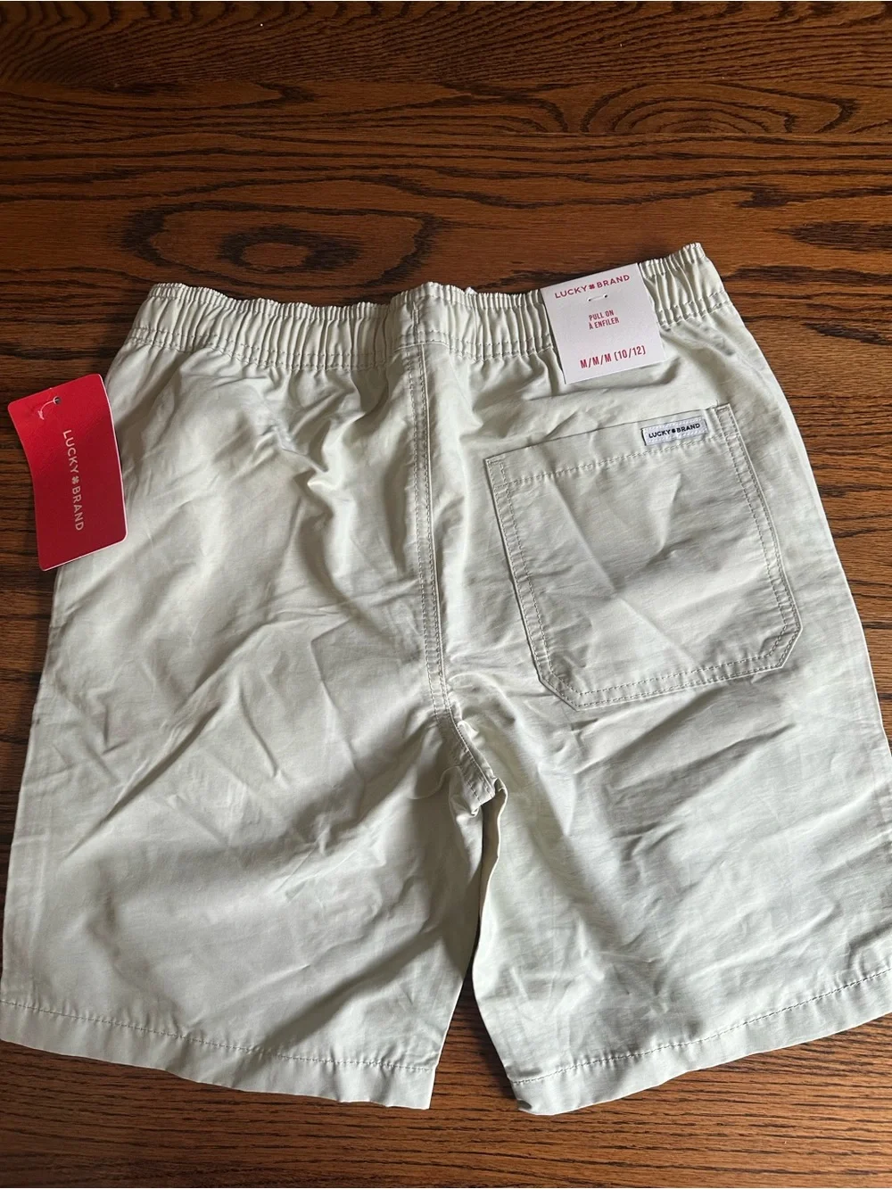 Lucky Brand Boys Pelican Quick-Dry Pull-On Shorts 10/12 NWT